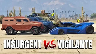 GTA 5 ONLINE - VIGILANTE VS INSURGENT (WHICH IS BEST?)