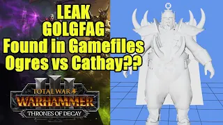 LEAK? - Golgfag Maneater Found In Game Files - New Ogre Character - Total War Warhammer 3