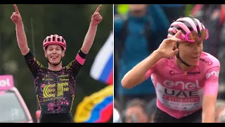 Cycling - Giro d'Italia 2024 - Georg Steinhauser wins Stage 17, Pogacar easy, O'Connor in trouble