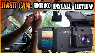 Kingslim D4 Dash Camera: Unboxing, Installation & Review Toyota Highlander (discrete setup)