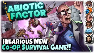 Hilarious New Co-Op Survival Game! | Let's Try: Abiotic Factor | ft. The Wholesomeverse