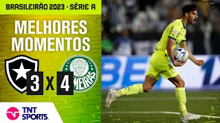 VIRADA HISTÓRICA, EXPULSÃO POLÊMICA E PÊNALTI PERDIDO: O MAIOR JOGO DO ANO | BOTAFOGO 3X4 PALMEIRAS