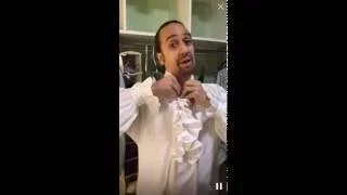 Lin-Manuel Periscope#5 - Just singing and dressing up for last day at Hamilton