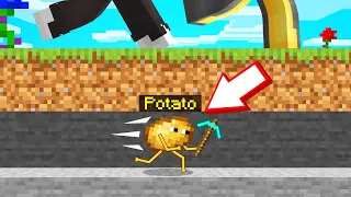 POTATO vs. HUNTERS In MINECRAFT SPEEDRUNNER...