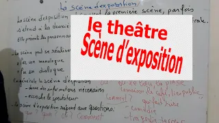 la scène d'exposition