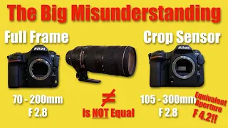 Full Frame Lenses on Crop Sensor Cameras Don't Work the Way You Think They Work