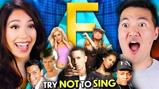 Try Not To Sing - Songs That Start With F