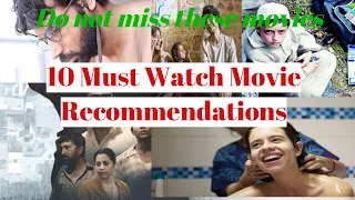 10 Underrated Bollywood Movies You Completely Missed | Quarantine Curation | Must Watch