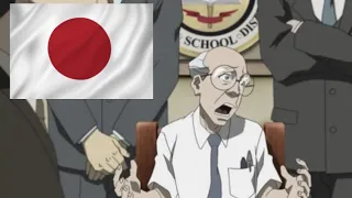 The Boondocks Japanese Dub - Mr. Petto Calls Riley the N-word.