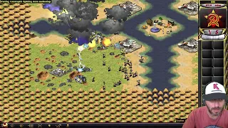 The winner does not win in the Funny Map X4 online multiplayer Red Alert 2 gameplay.