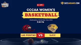 Las Positas vs San Jose City College Women's Basketball LIVE 11/2/22