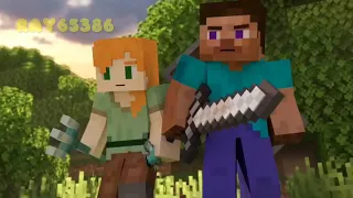 Janji-Heroes Tonight(feat.johning) Minecraft music video