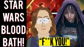 Kathleen Kennedy promotes LESBIAN focused The Acolyte by MOCKING male fans! Star Wars is DONE!
