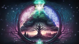 TREE of LIFE, 528 Hz Body & Spirit Frequency Meditation | Powerful Life, Force Energy Supply