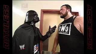 Big Show meets Darth Goldust | WWE RAW (2002)