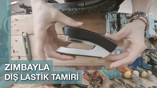 ZIMBAYLA BİSİKLET LASTİK TAMİRİ NASIL YAPILIR? YARILAN DIŞ LASTİKLERİNİZİ ATMAYIN!