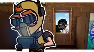 Mozzie vs Lion in Rainbow Six Siege (Animation)