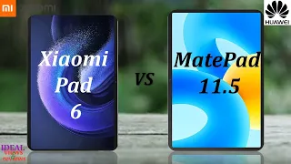 xiaomi pad 6 vs huawei matepad 11.5