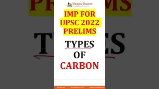 Environment Revision for UPSC : Four Types Of Carbon