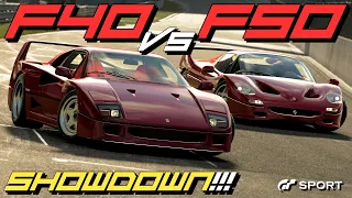 RIVALS! - FERRARI F40 vs F50 Showdown!