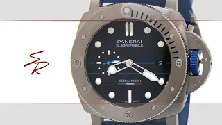 PANERAI Submersible Paltrinieri Edition 47mm Titanium L.E. Automatic PAM01162