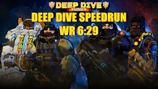 DRG Elite Deep Dive Speedrun Rapid Gate WR 6:29