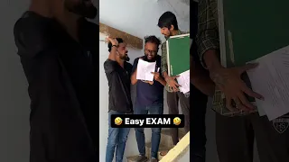 Easy Exams | How Not To Pass in Exam | #shorts  | Kushal Mistry |