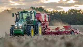 Field work with JOHN DEERE 8R410 | HORSCH Pronto 9 DC & HORSCH Joker 12rt | Agrochema Studenec