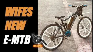 Wifes 3rd emtb diy bafang ebike BBS02 new build Trek Fuel Luna Cycle wolf 52v electric mountain bike
