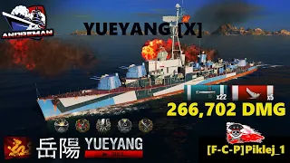 Yueyang Chiński niszczyciel tier X World of warships (wows)
