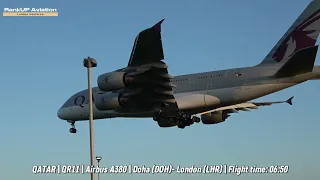How BIG Is A380? 😬 Airbus landing at London Heathrow