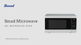 SMAD Microwave: Digital Control, Express Cooking & More!