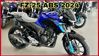 “NOVA” YAMAHA FZ-25 ABS 2024/TEVE MUDANÇA? VEJAM EM DETALHES MAIS PREÇO ATUALIZADO/FAZER 250