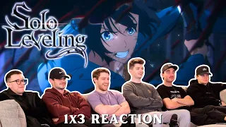 WE FLEW OUT A SUBSCRIBER To Watch Solo Leveling 1x3 "It's Like a Game" | Reaction/Review