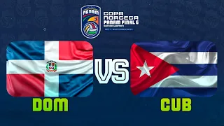 REPÚBLICA DOMINICANA VS CUBA - DIA 1 - PANAMERICANO FINAL SIX - 2022