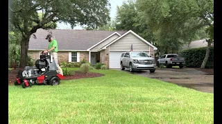 Aerating a Zoysia Lawn