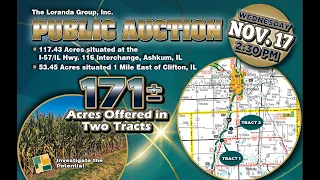 Farmland Auction - 171 Acres - Iroquois County, Illinois