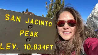 Marion mountain to San Jacinto peak Hike, 2/5/2022