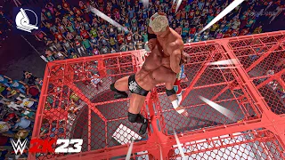 WWE 2K23: Cody Rhodes vs TRIPLE H (Hell in a cell gameplay) PS5