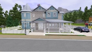 The Sims 3 Victorian mansion.Викторианский особняк.