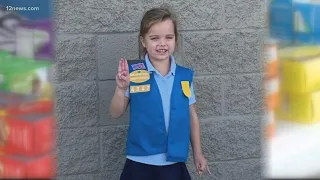 Valley Girl Scout perfects her sales pitch as changes are made to how cookies are sold