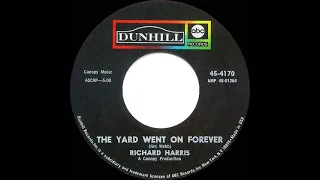 1968 HITS ARCHIVE: The Yard Went On Forever - Richard Harris (mono 45)