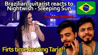 Brazilian guitarist reacts to Nightwish - Sleeping Sun (First time hearing Tarja Turunen)