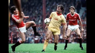 Classic Liverpool Goals vs Manchester United 1980 - 1990