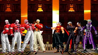 [KOF Mugen] Yashiro Nanakase Team vs NESTS Soldiers Team