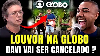 Davi do BBB 24 canta louvor no programa da Globo e evangélicos falam sobre o assunto nas redes