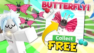 HOW TO GET THE BUTTERFLY PET in Adopt Me 🦋 4th Birthday Pet Butterfly Giveaway (Roblox)