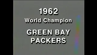 1962 Green Bay Packers highlights