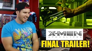 X-men: Apocalypse- Final Trailer Reaction & Review!