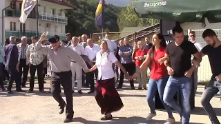 🔴 Deda pokazao kako se vodi kolo - Glavatičevo kod Konjica - Amko Bend - Bosanski teferič